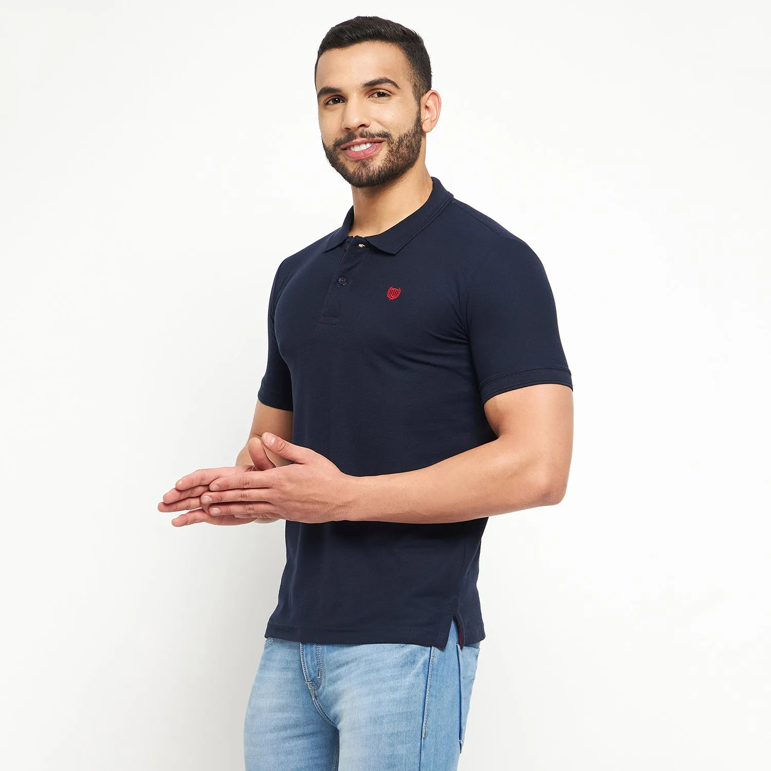 Duke Stardust Men Half Sleeve Cotton T-shirt (MSD51)