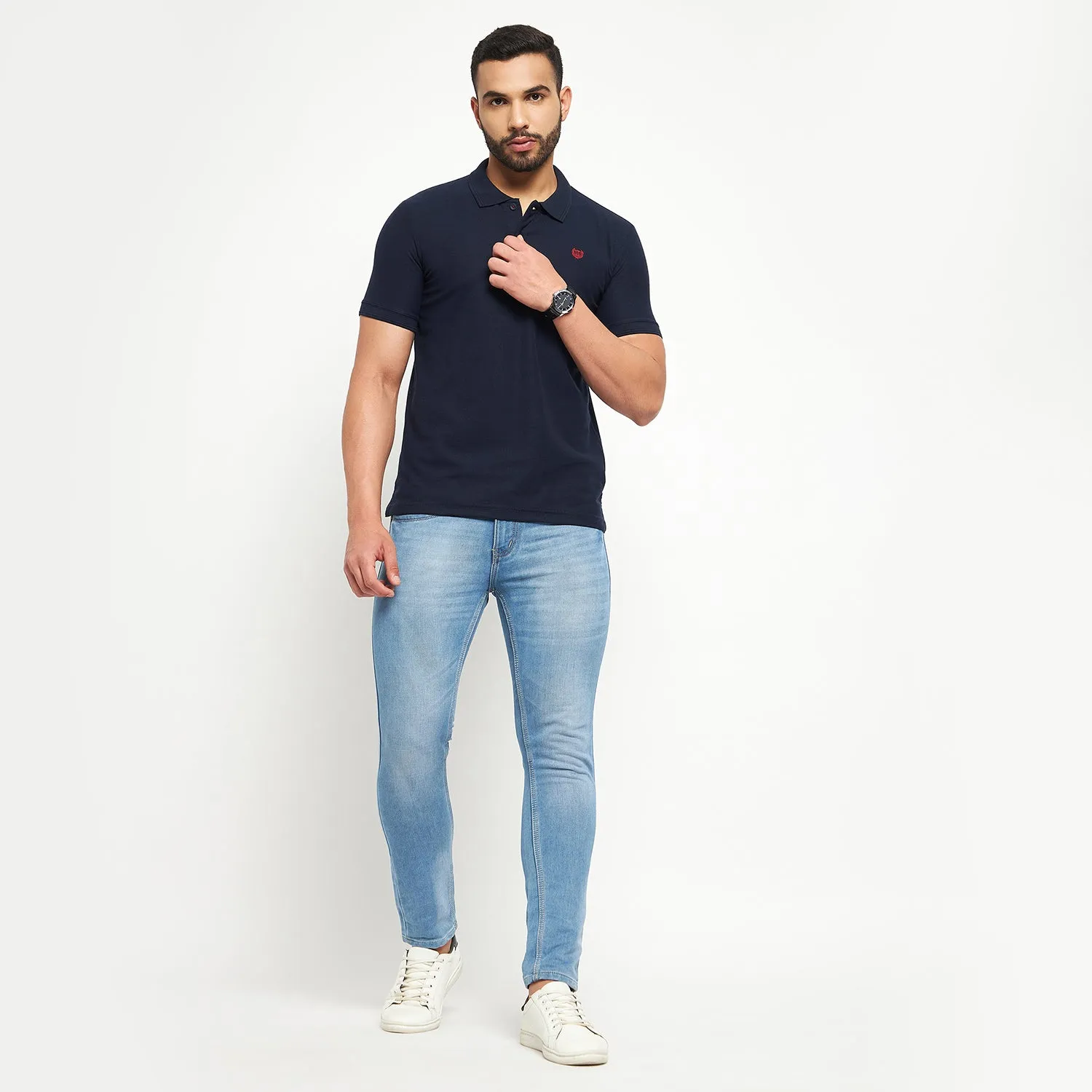 Duke Stardust Men Half Sleeve Cotton T-shirt (MSD51)