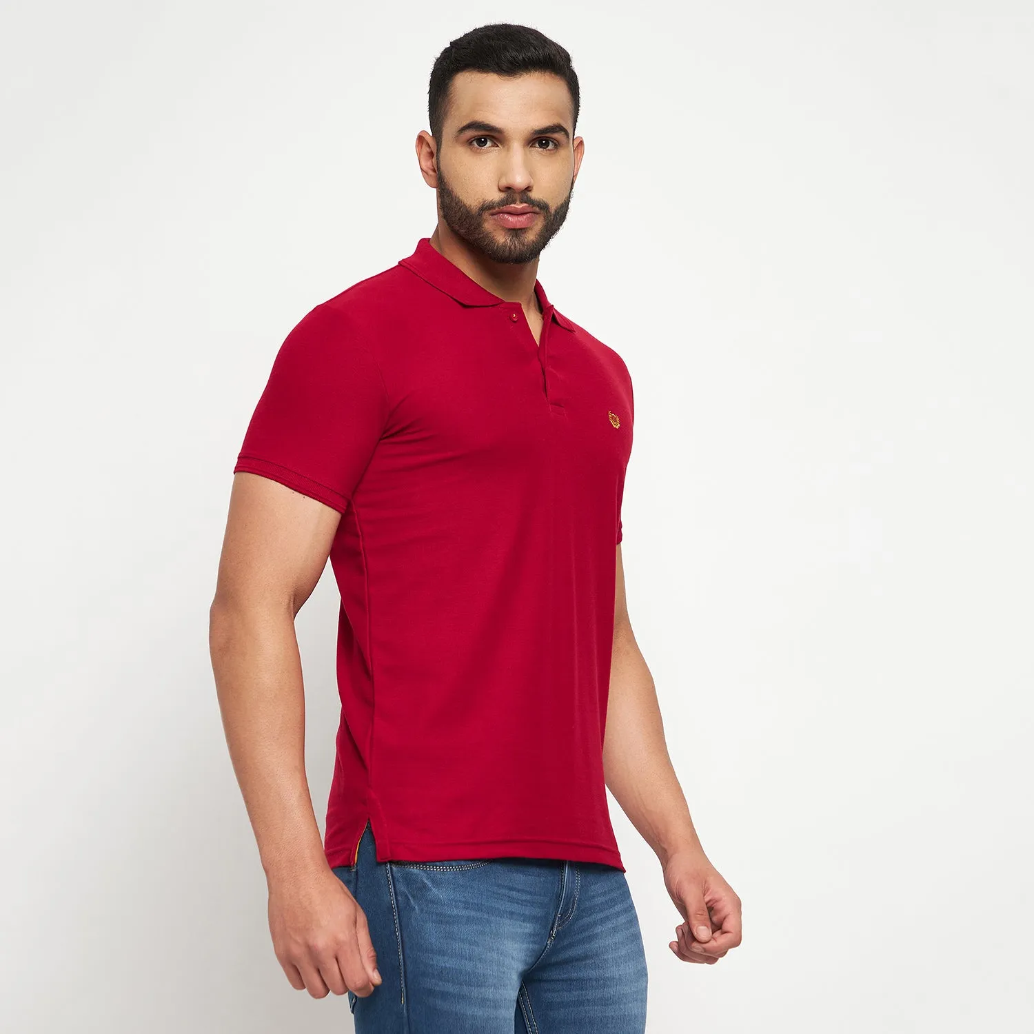 Duke Stardust Men Half Sleeve Cotton T-shirt (MSD51)