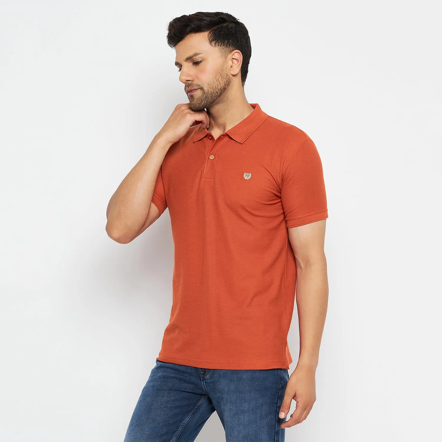 Duke Stardust Men Half Sleeve Cotton T-shirt (MSD51)