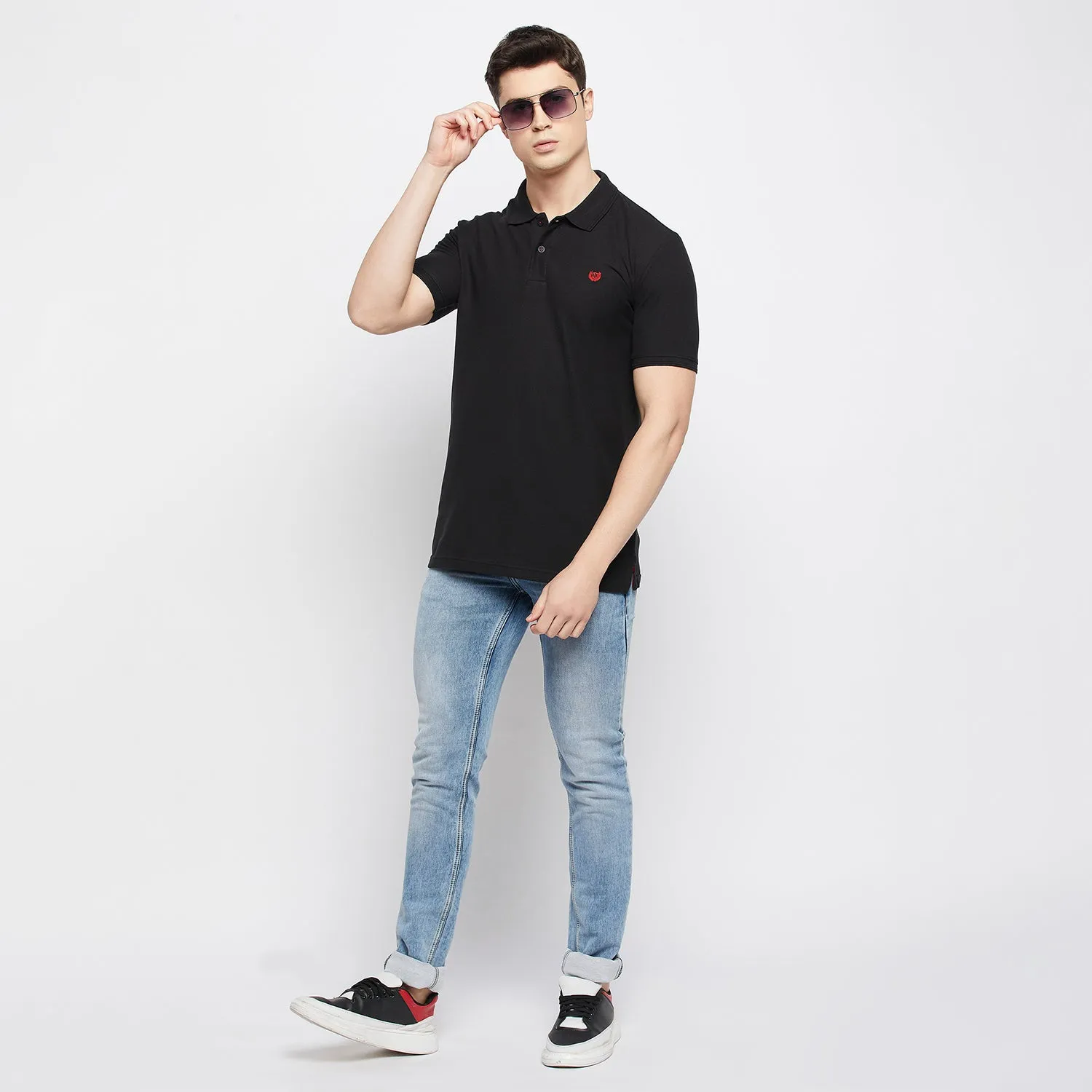 Duke Stardust Men Half Sleeve Cotton T-shirt (MSD51)