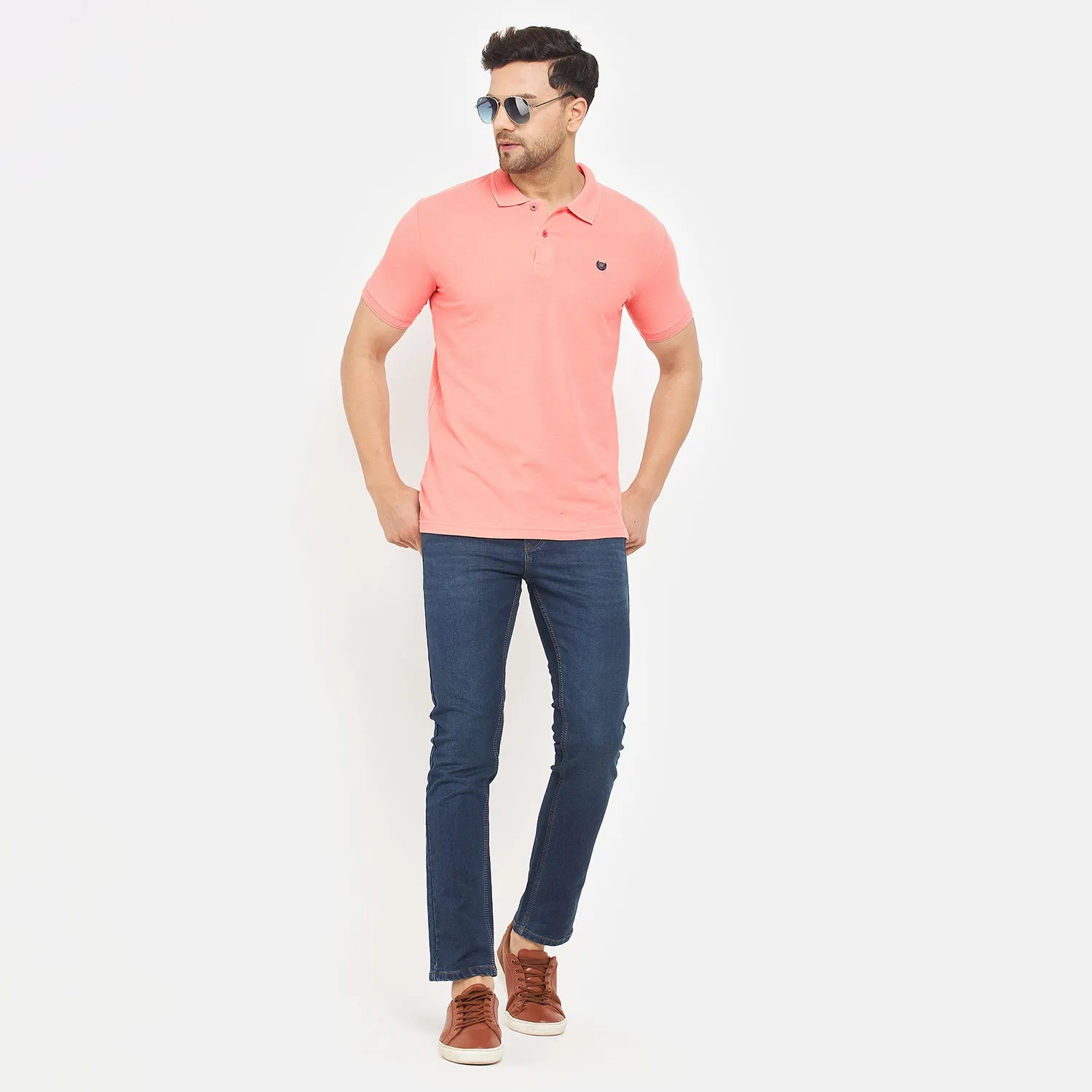 Duke Stardust Men Half Sleeve Cotton T-shirt (MSD51)
