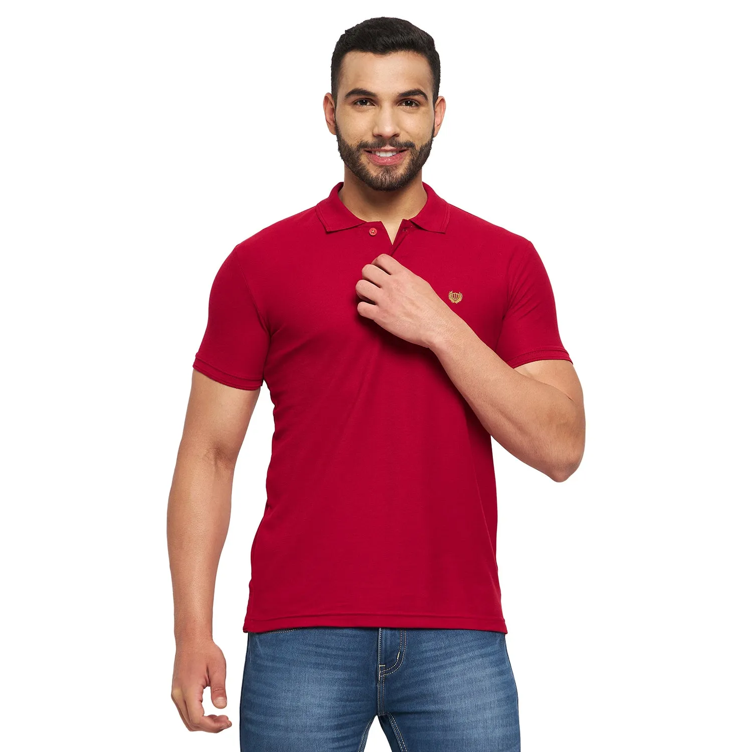 Duke Stardust Men Half Sleeve Cotton T-shirt (MSD51)