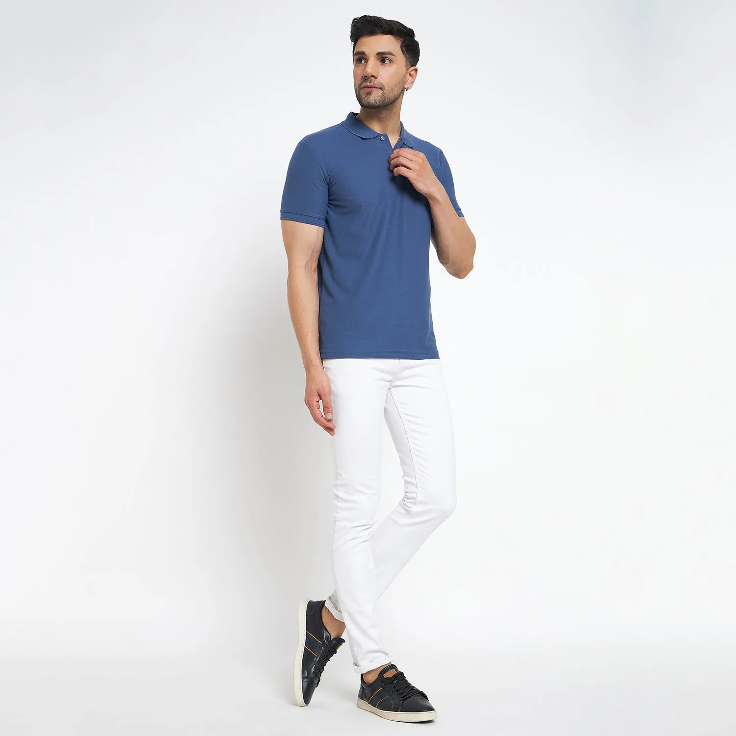 Duke Stardust Men Half Sleeve Cotton T-shirt (MSD51)