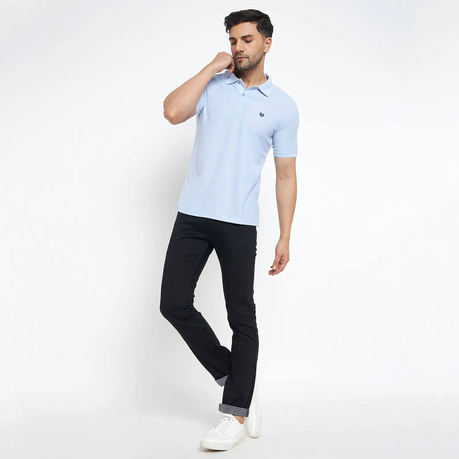 Duke Stardust Men Half Sleeve Cotton T-shirt (MSD51)