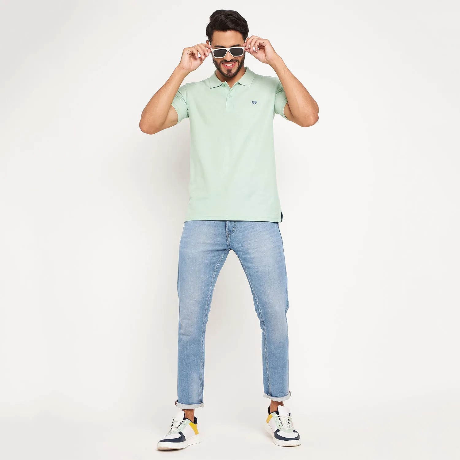 Duke Stardust Men Half Sleeve Cotton T-shirt (MSD51)