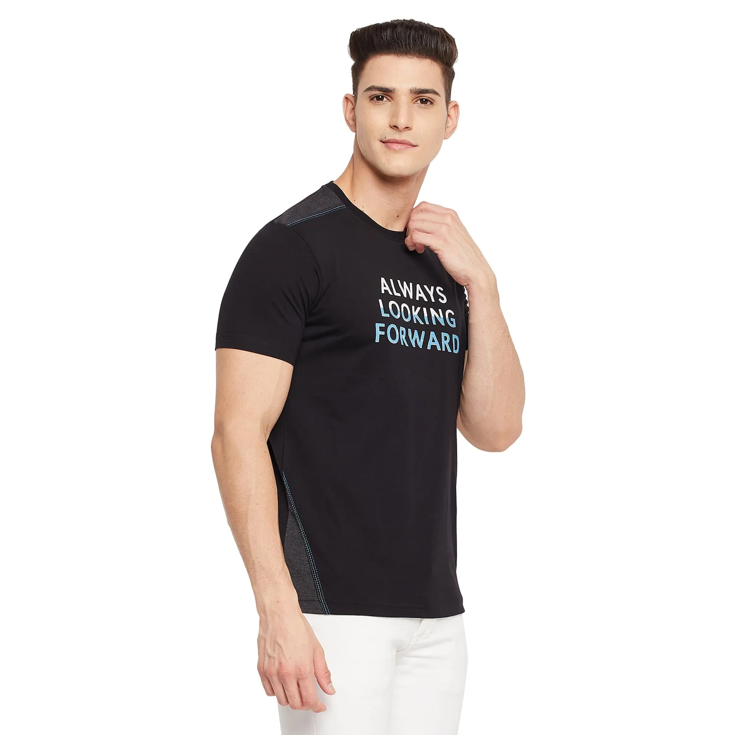 Duke Stardust Men Half Sleeve Cotton T-shirt (MTLF330)