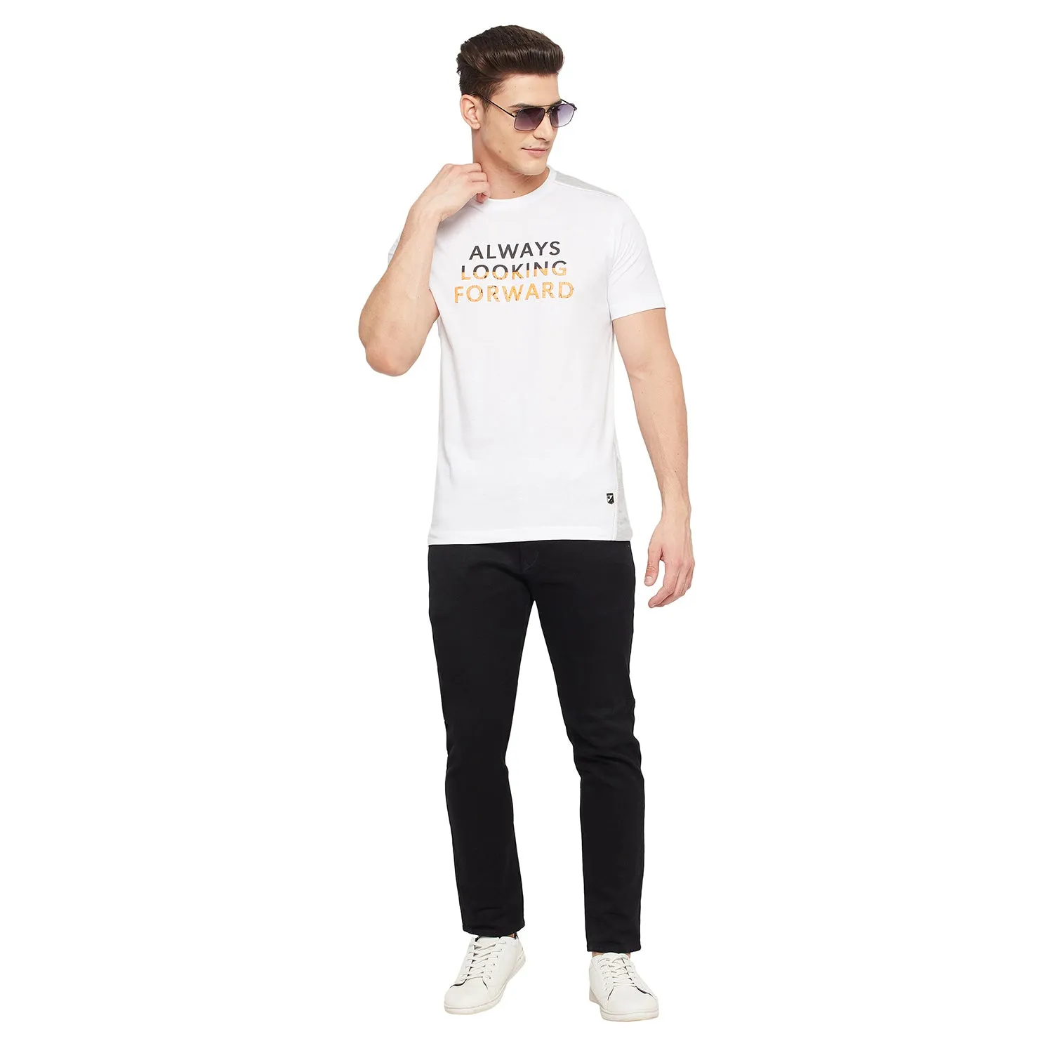 Duke Stardust Men Half Sleeve Cotton T-shirt (MTLF330)