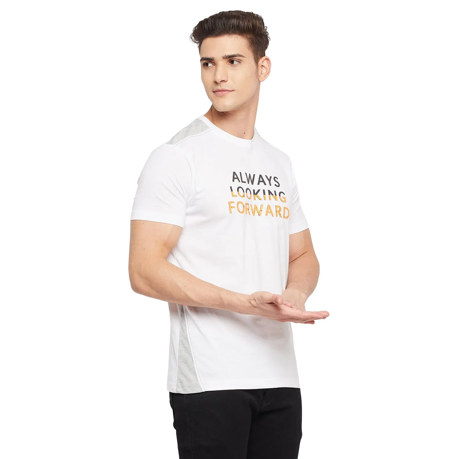 Duke Stardust Men Half Sleeve Cotton T-shirt (MTLF330)