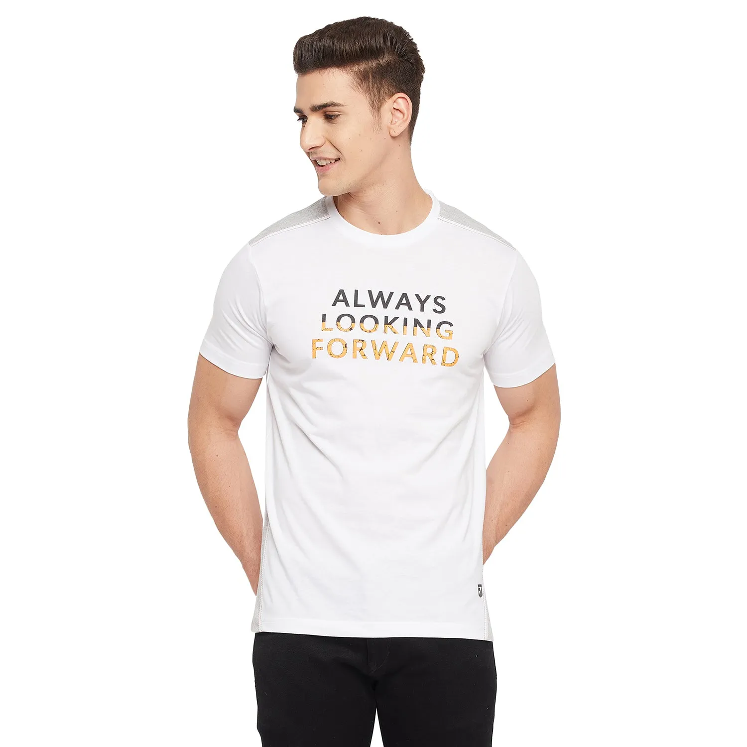 Duke Stardust Men Half Sleeve Cotton T-shirt (MTLF330)