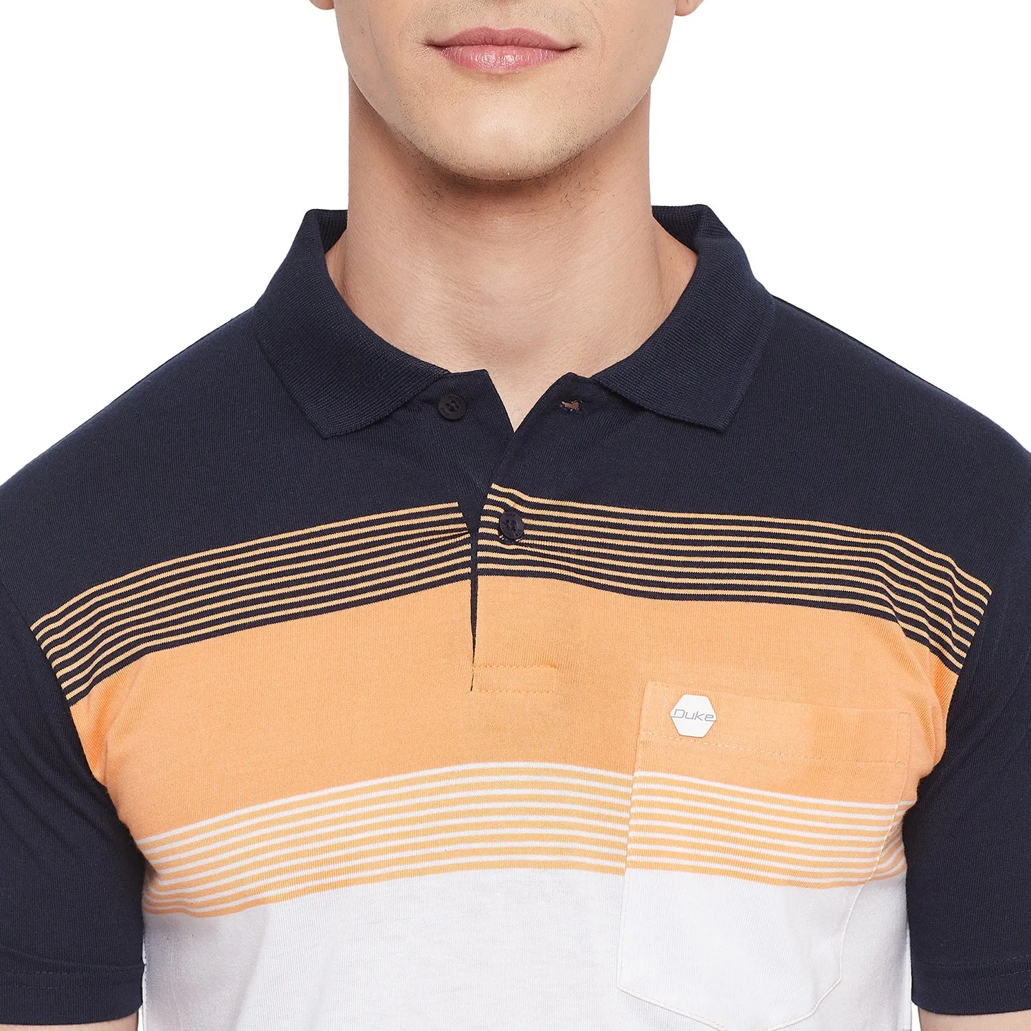 Duke Stardust Men Half Sleeve Cotton T-shirt (MTLF361)