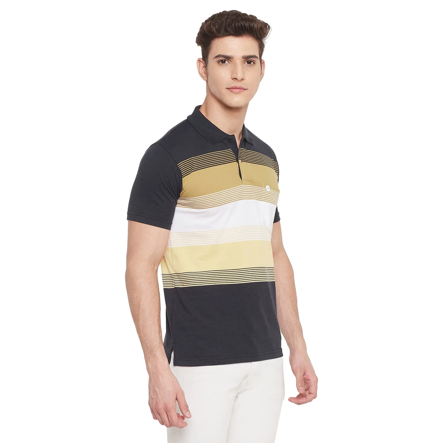Duke Stardust Men Half Sleeve Cotton T-shirt (MTLF361)