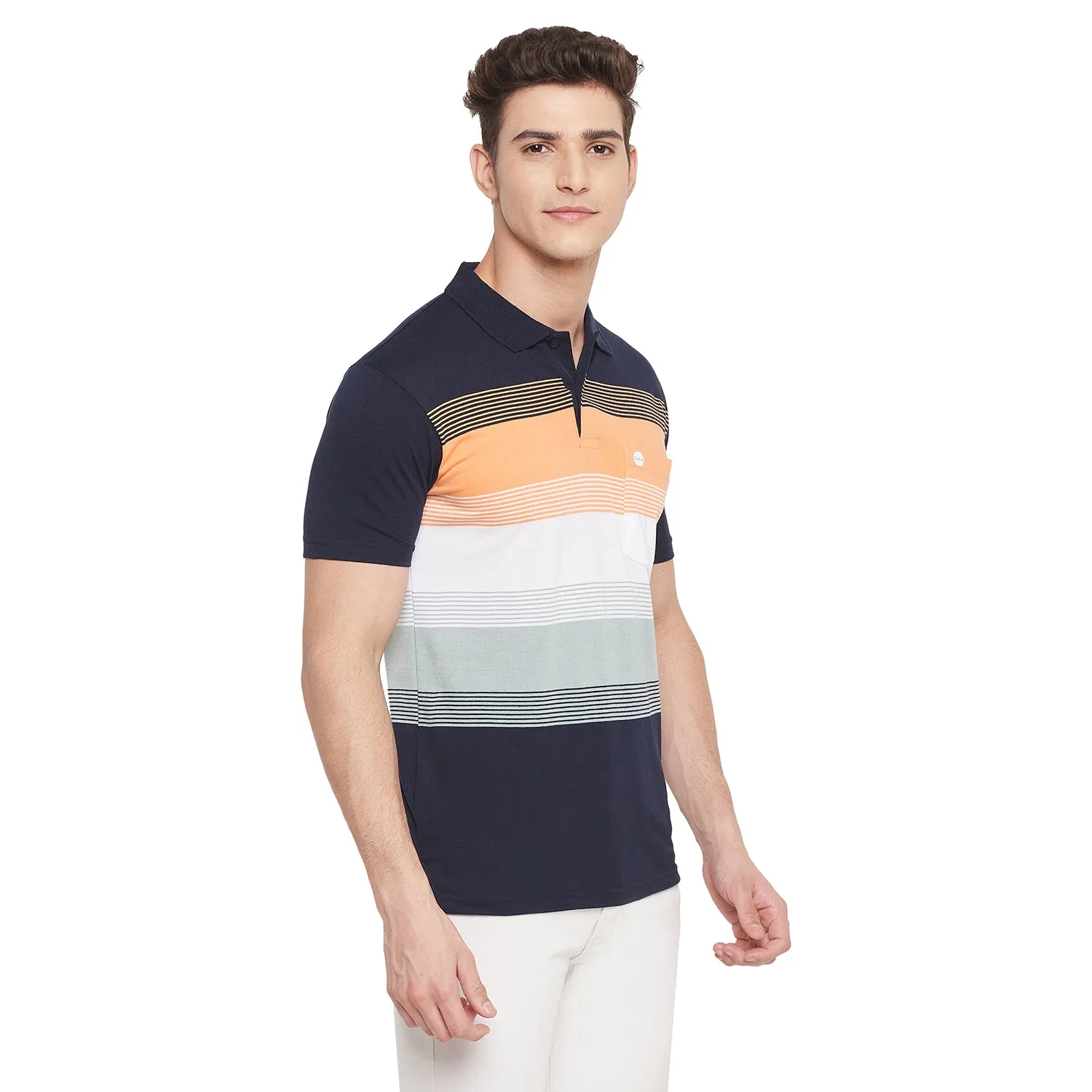 Duke Stardust Men Half Sleeve Cotton T-shirt (MTLF361)