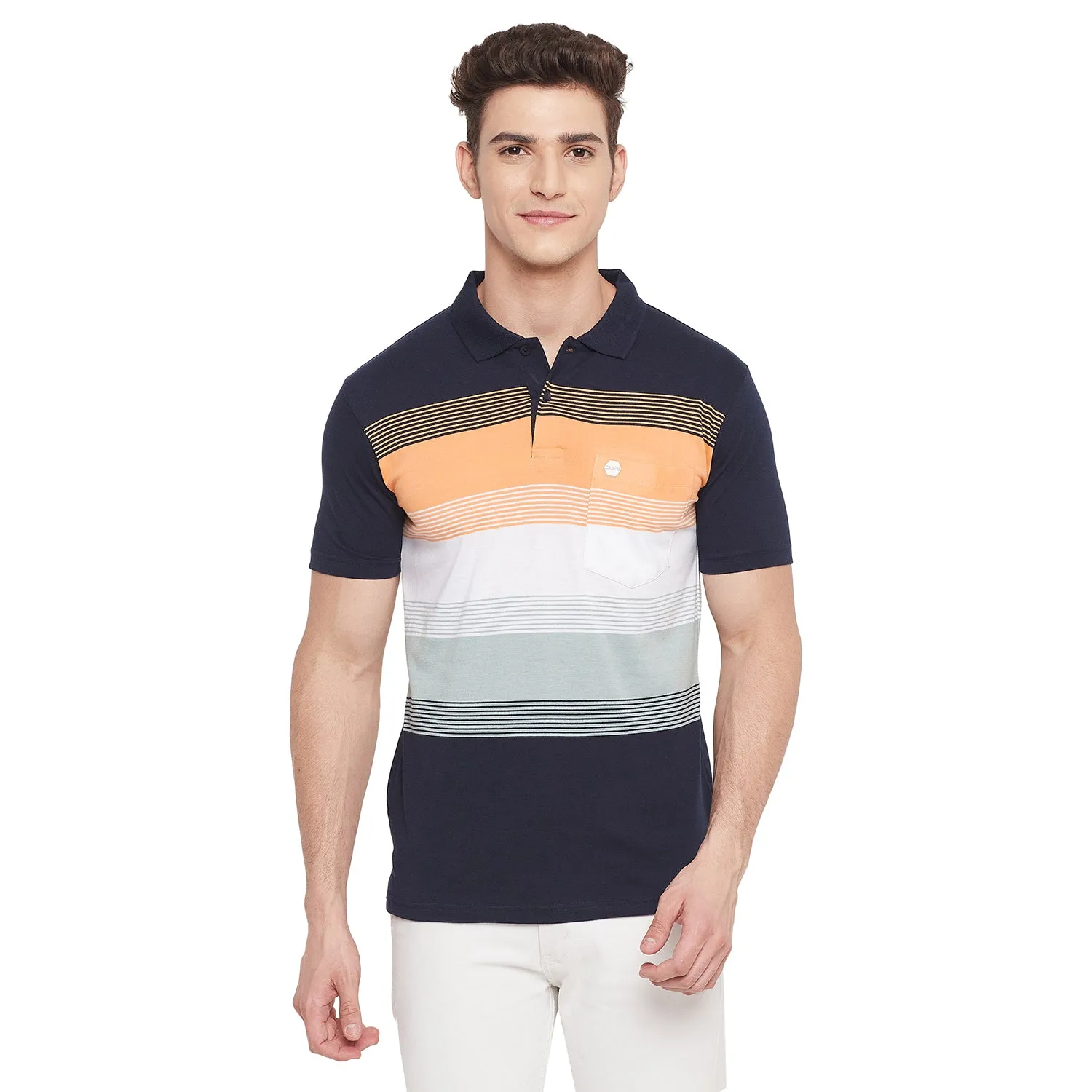 Duke Stardust Men Half Sleeve Cotton T-shirt (MTLF361)