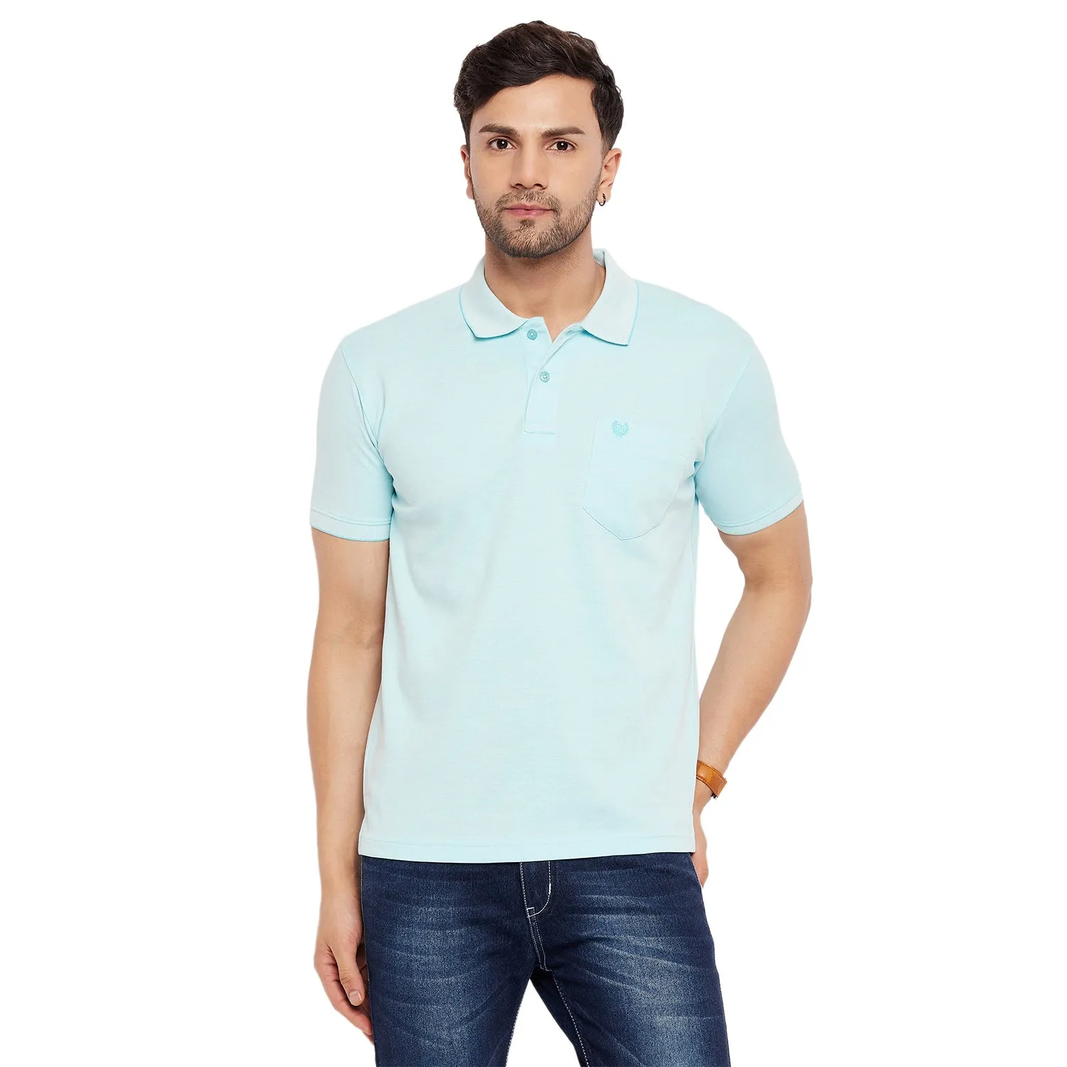 Duke Stardust Men Half Sleeve Cotton Tshirt (LF3700)