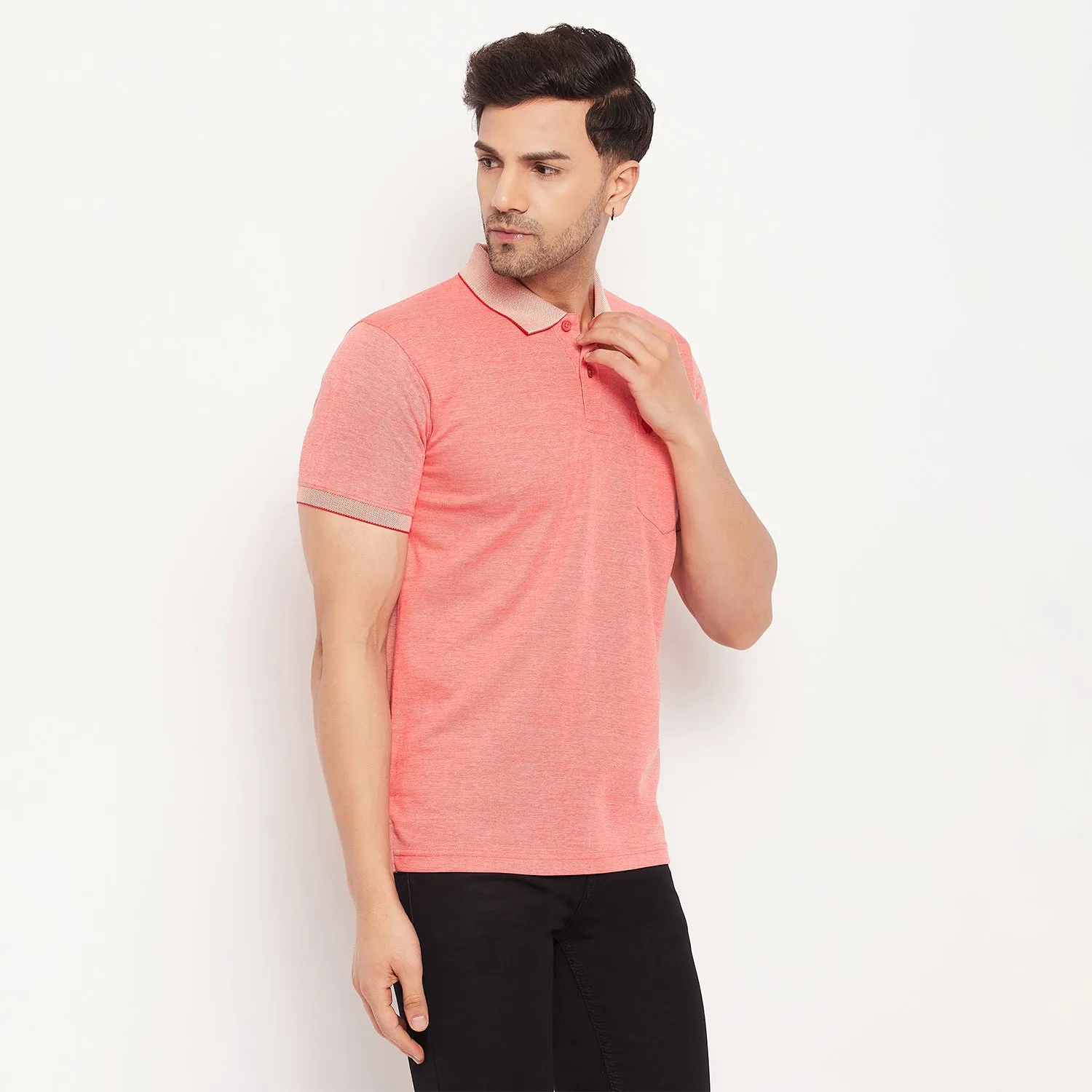 Duke Stardust Men Half Sleeve Cotton Tshirt (LF3700)