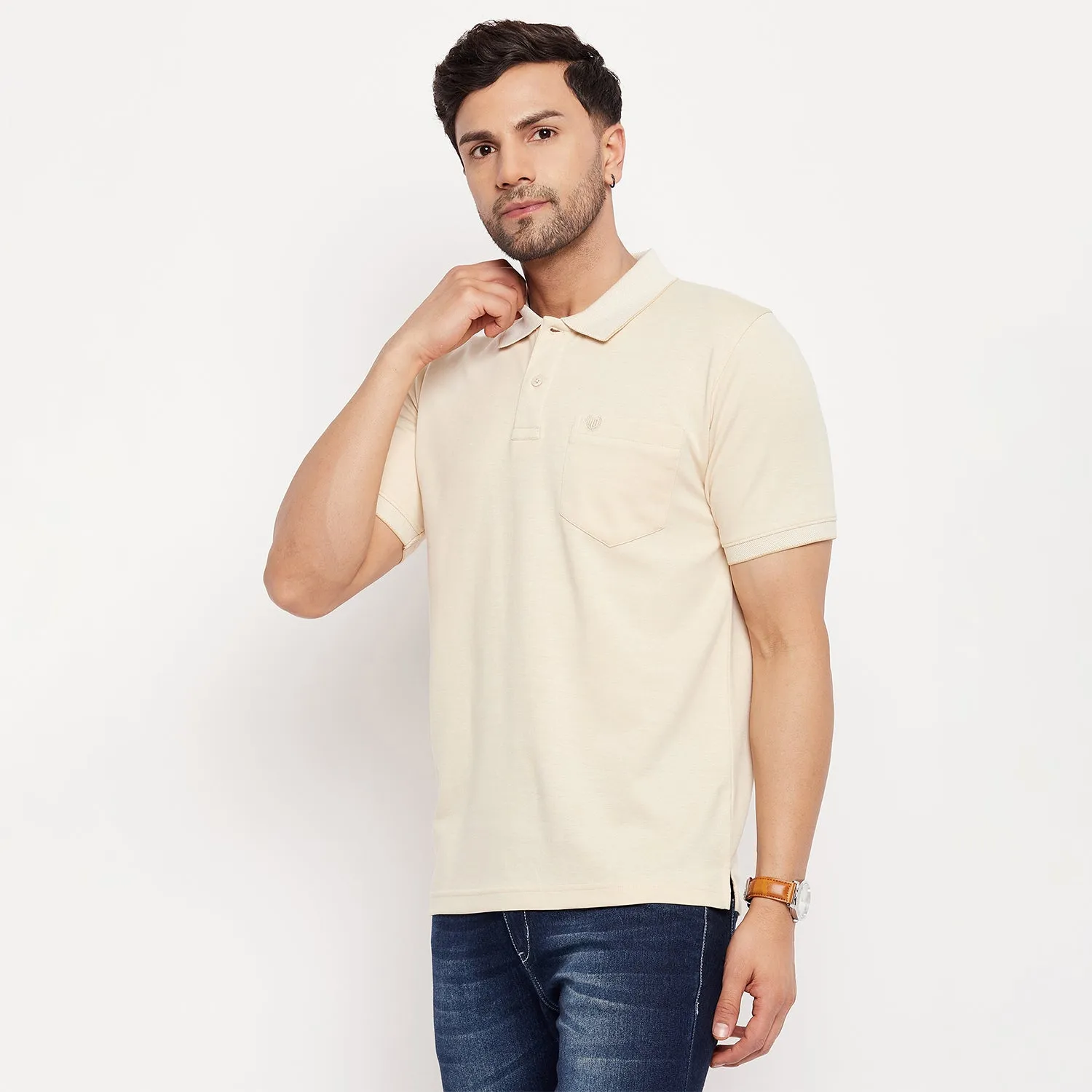 Duke Stardust Men Half Sleeve Cotton Tshirt (LF3700)