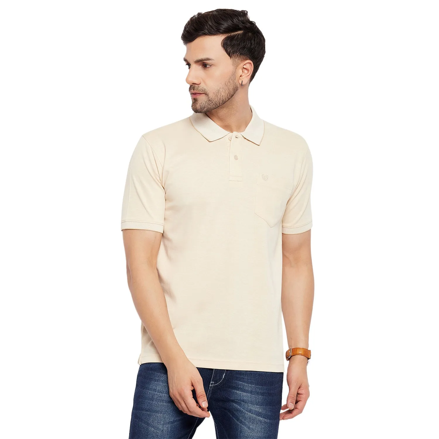 Duke Stardust Men Half Sleeve Cotton Tshirt (LF3700)