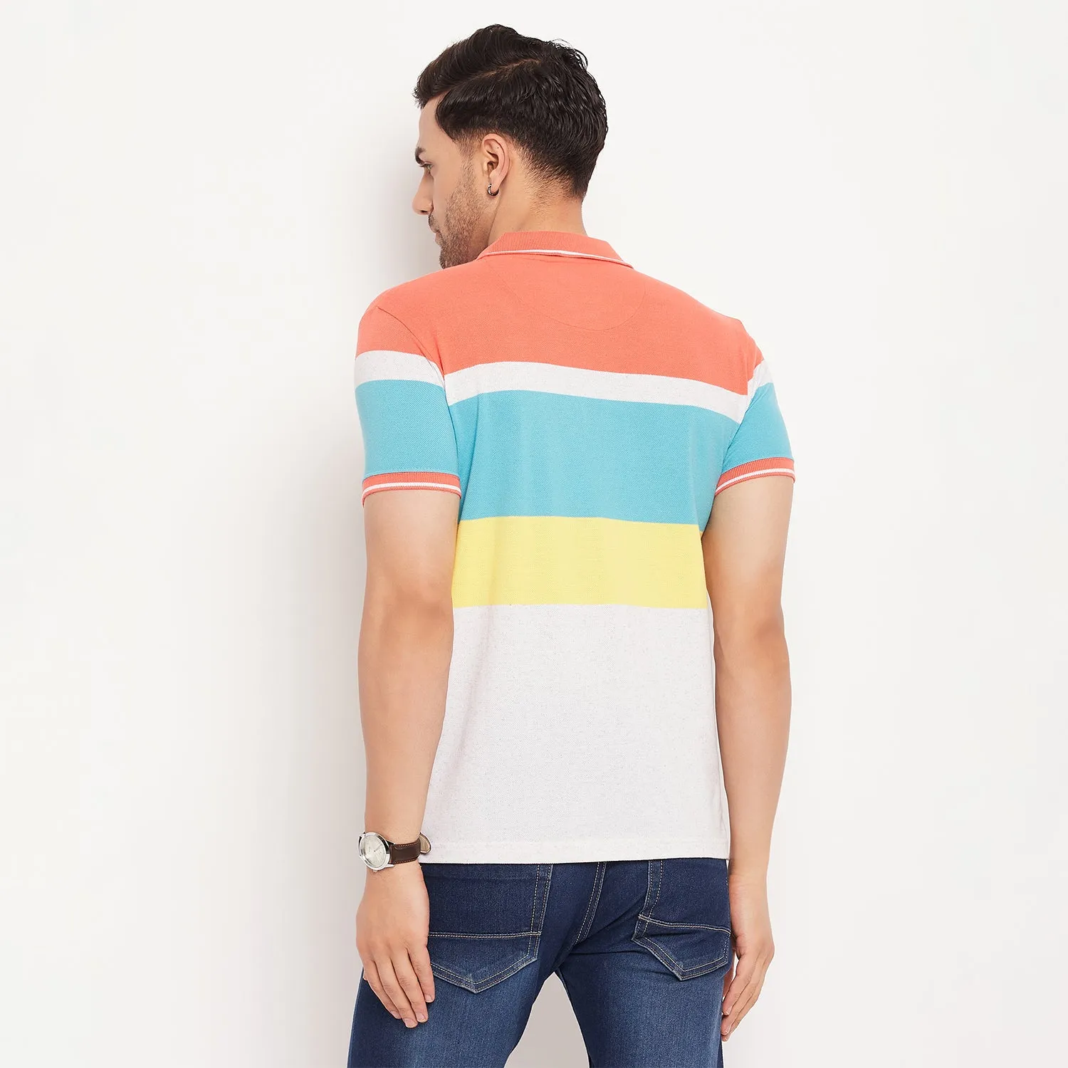 Duke Stardust Men Half Sleeve Cotton Tshirt (LF5725)