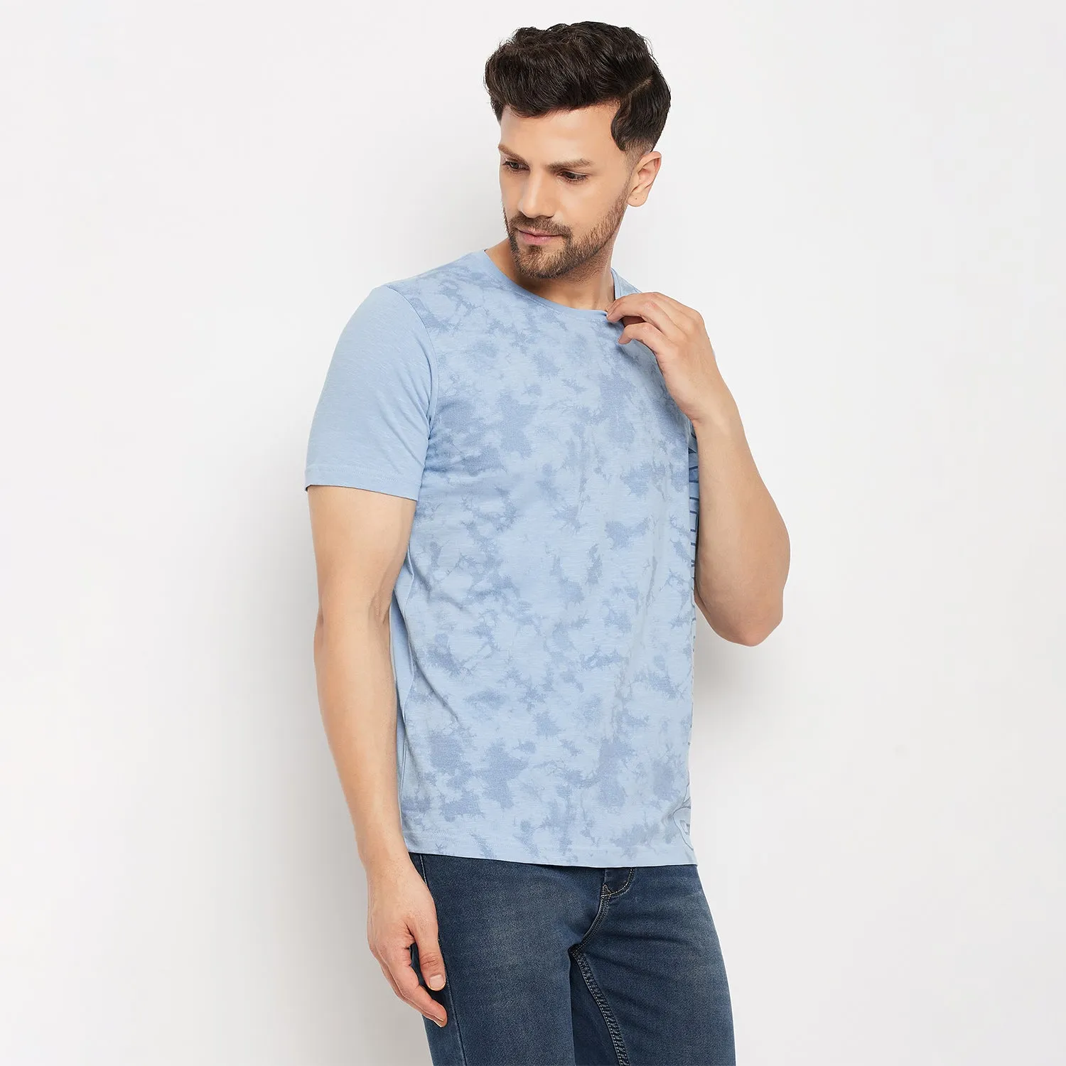 Duke Stardust Men Half Sleeve Polo Neck Cotton T-shirt (LF5888)