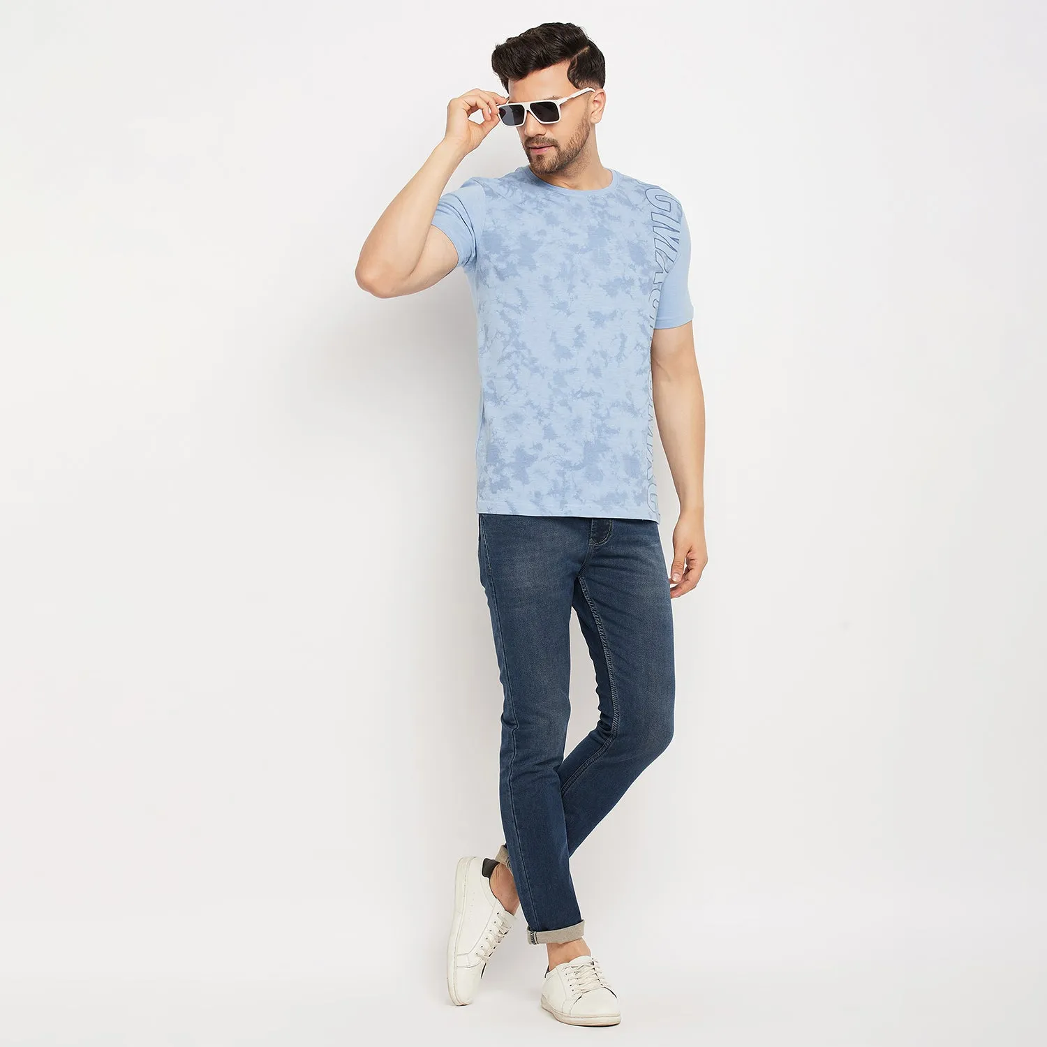 Duke Stardust Men Half Sleeve Polo Neck Cotton T-shirt (LF5888)