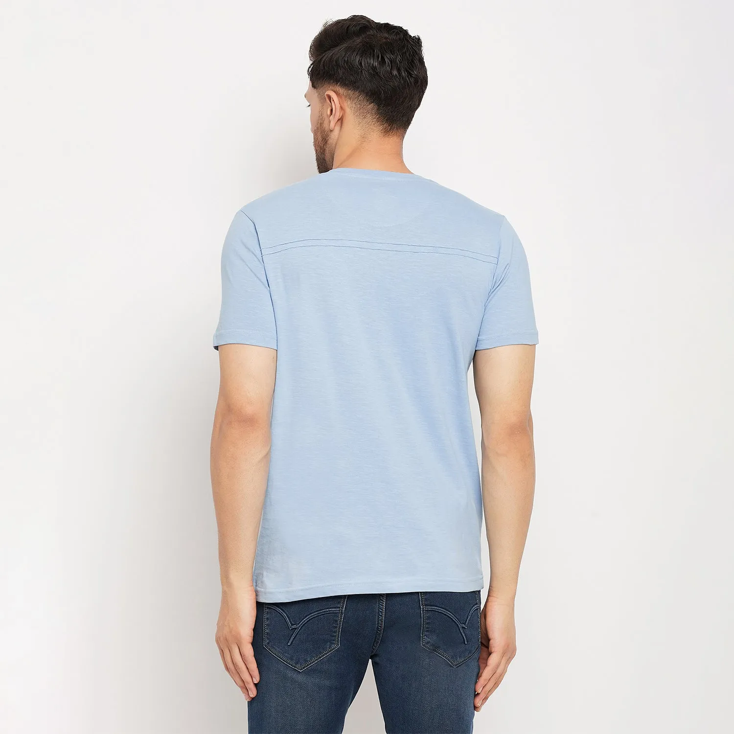 Duke Stardust Men Half Sleeve Polo Neck Cotton T-shirt (LF5888)
