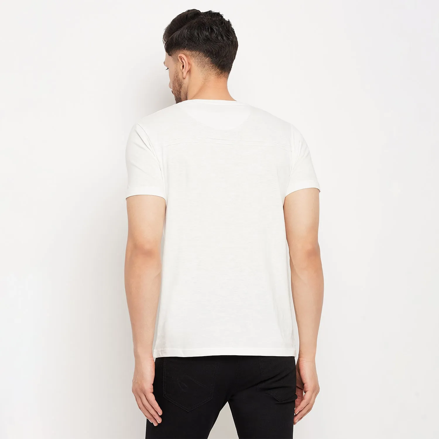 Duke Stardust Men Half Sleeve Polo Neck Cotton T-shirt (LF5888)