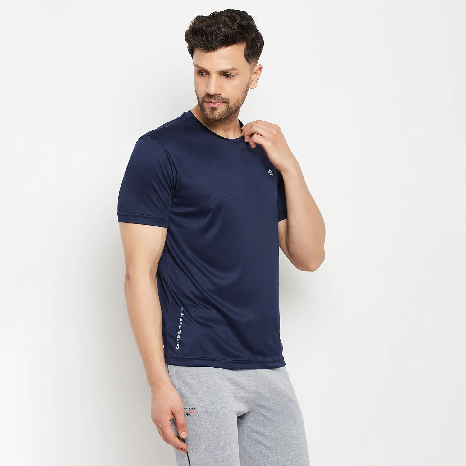 Duke Stardust Men Half Sleeve Round Neck Cotton T-shirt (GD1300)