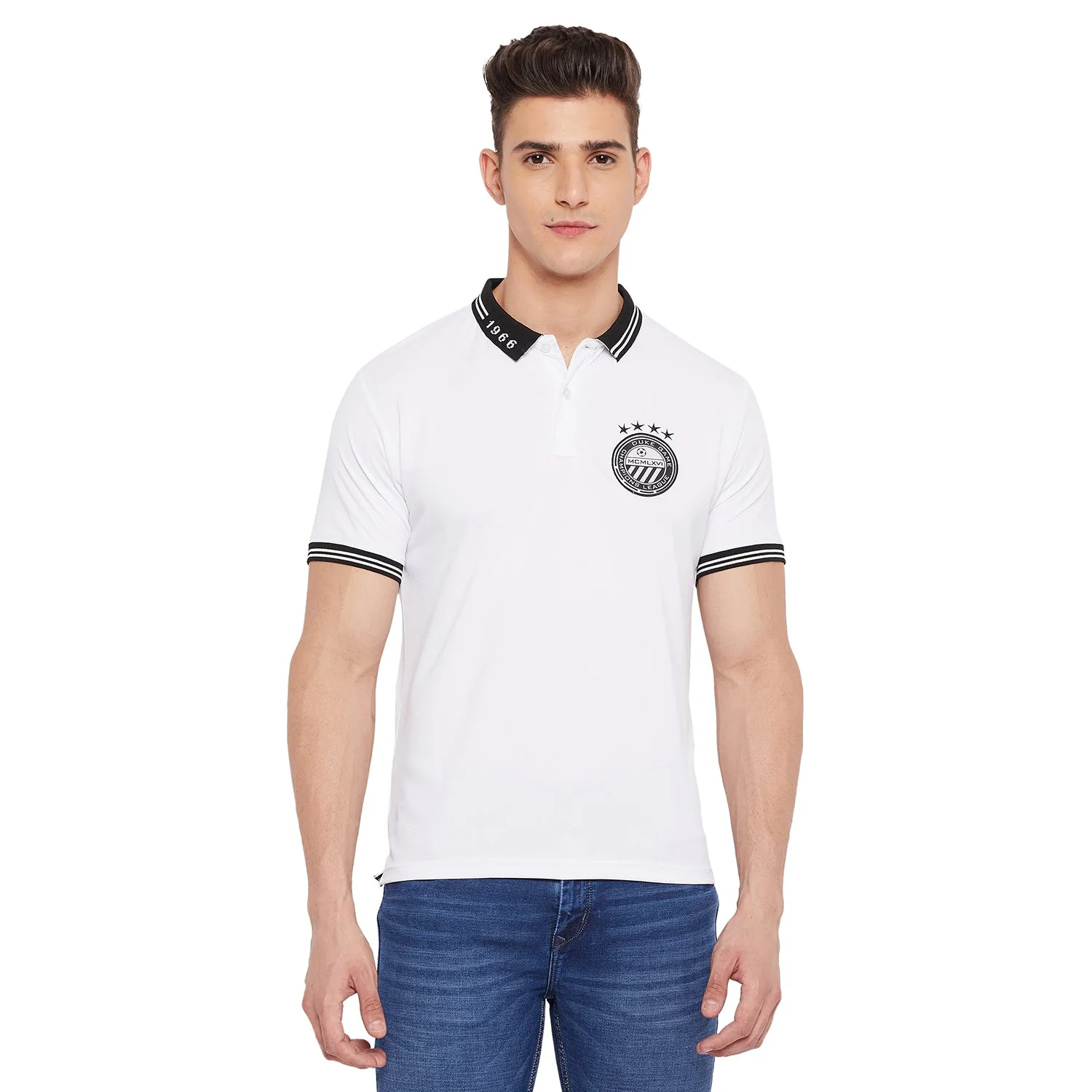 Duke Stardust Men Half Sleeve Sports T-shirt (GD1170)