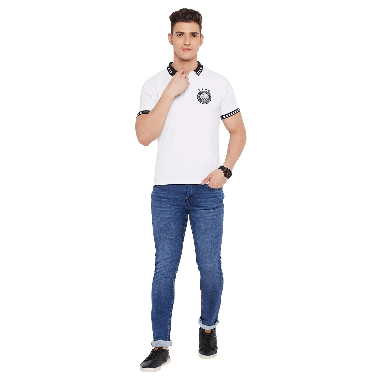 Duke Stardust Men Half Sleeve Sports T-shirt (GD1170)