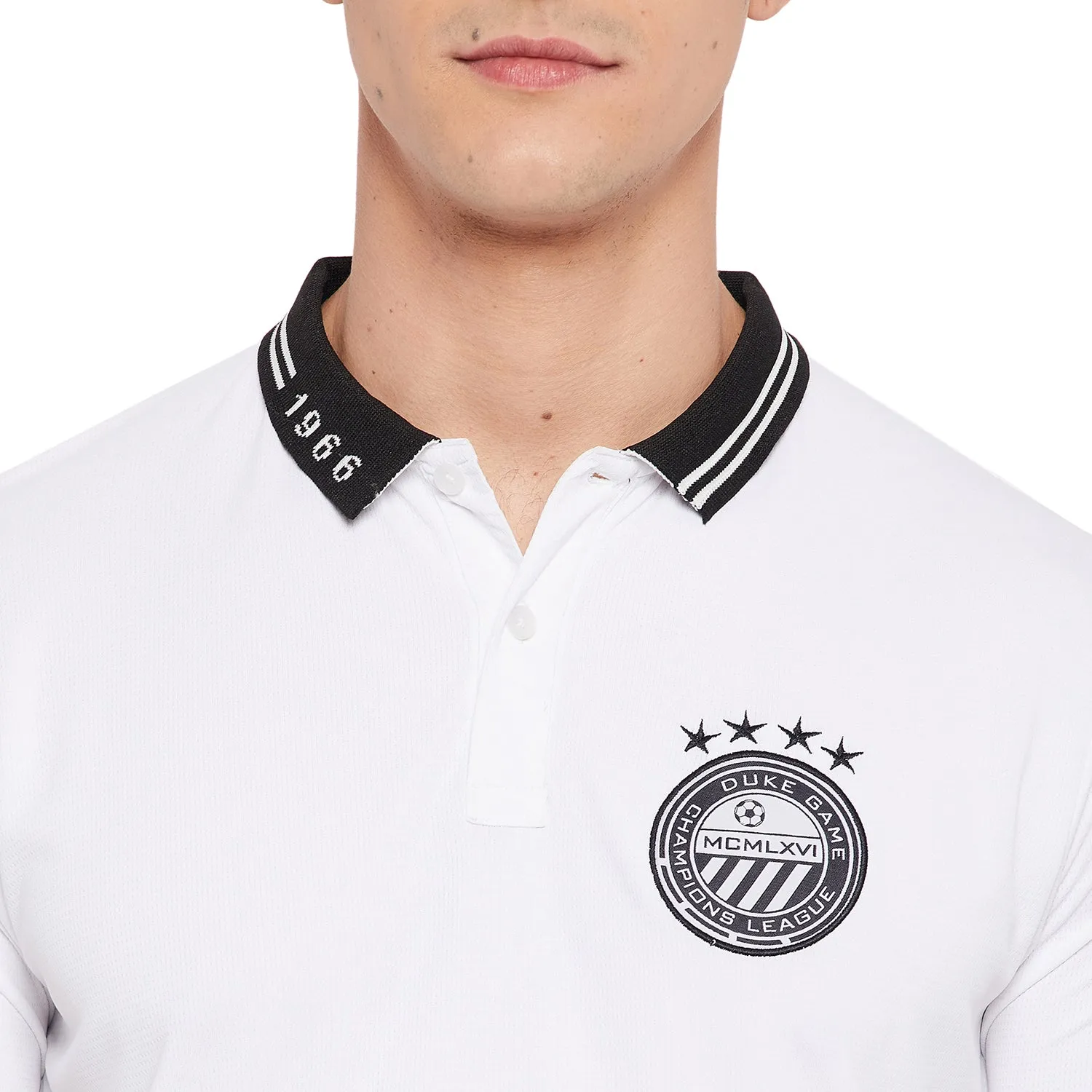 Duke Stardust Men Half Sleeve Sports T-shirt (GD1170)