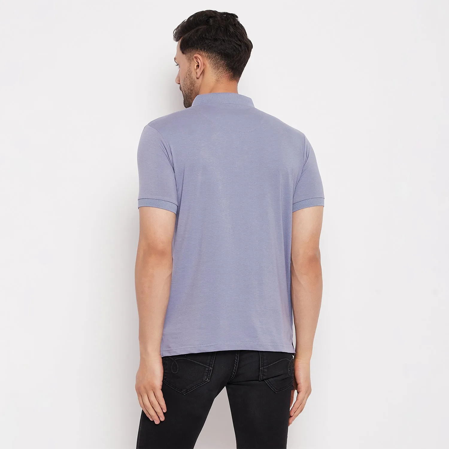 Duke Stardust Men Polo Neck Half Sleeve Cotton T-shirt (1115)