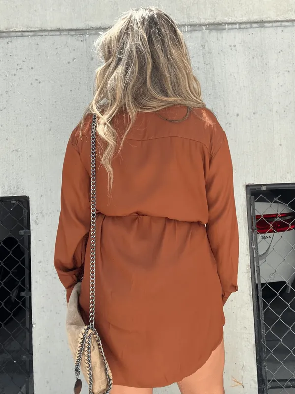 Elena – Versatile Long-Sleeved Dress for Every Occasion for Women