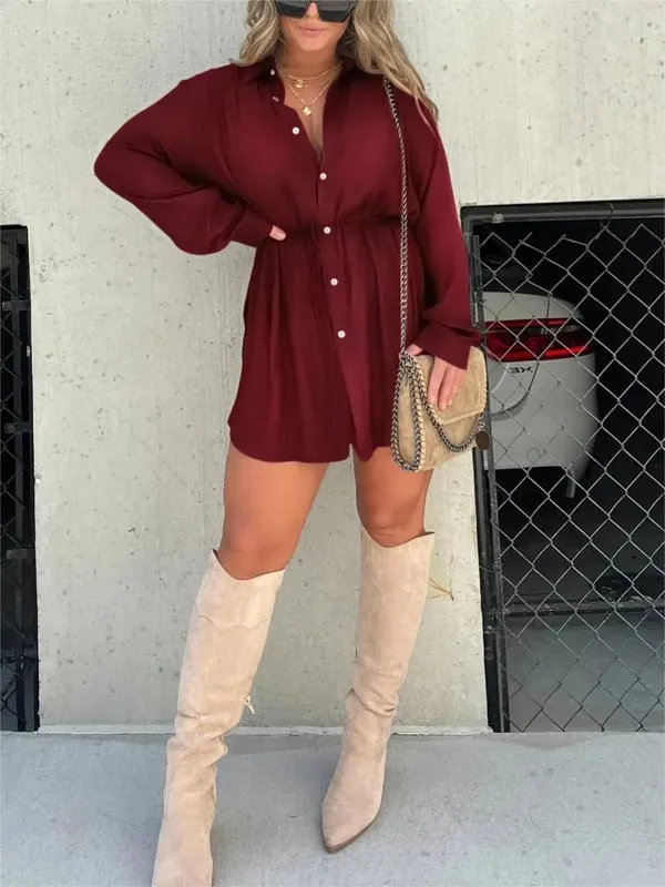 Elena – Versatile Long-Sleeved Dress for Every Occasion for Women