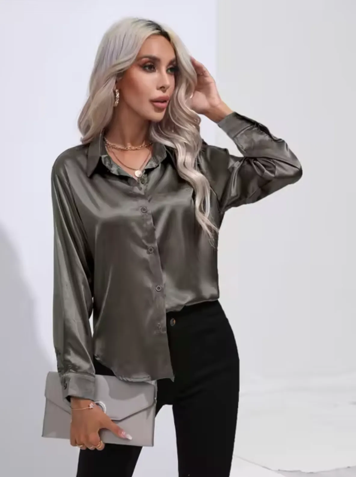 Eline | Luxury Blouse with Long Sleeves
