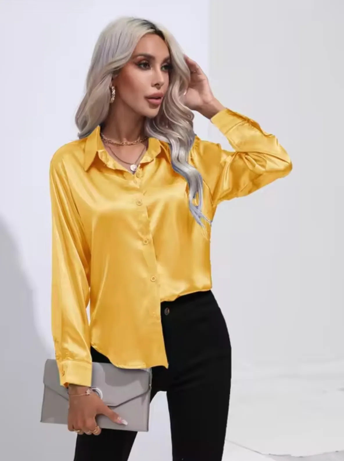 Eline | Luxury Blouse with Long Sleeves