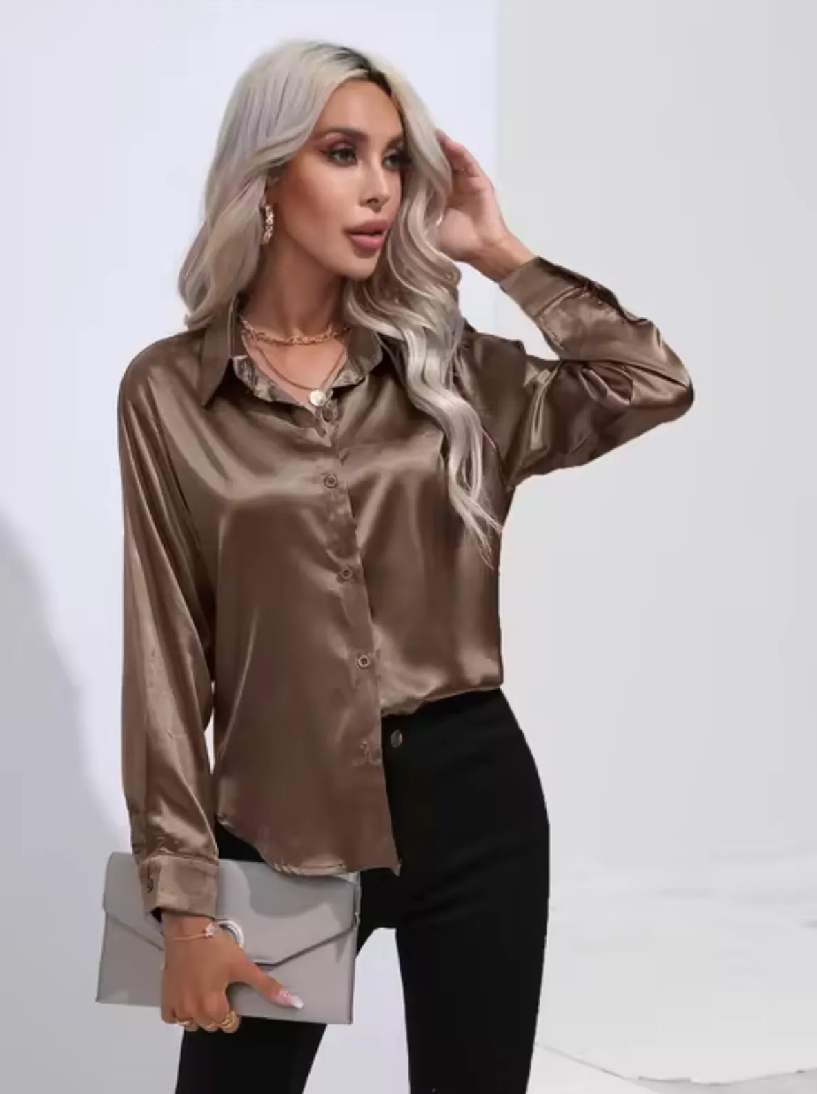 Eline | Luxury Blouse with Long Sleeves
