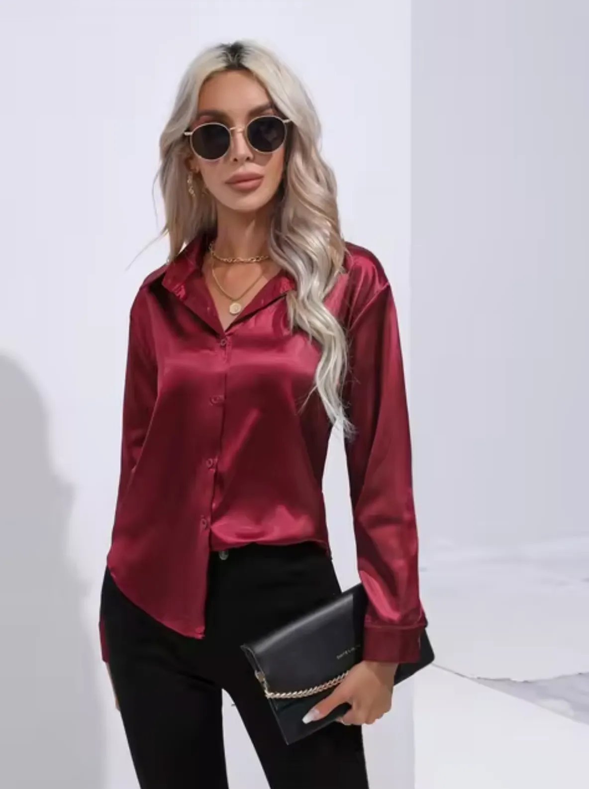 Eline | Luxury Blouse with Long Sleeves