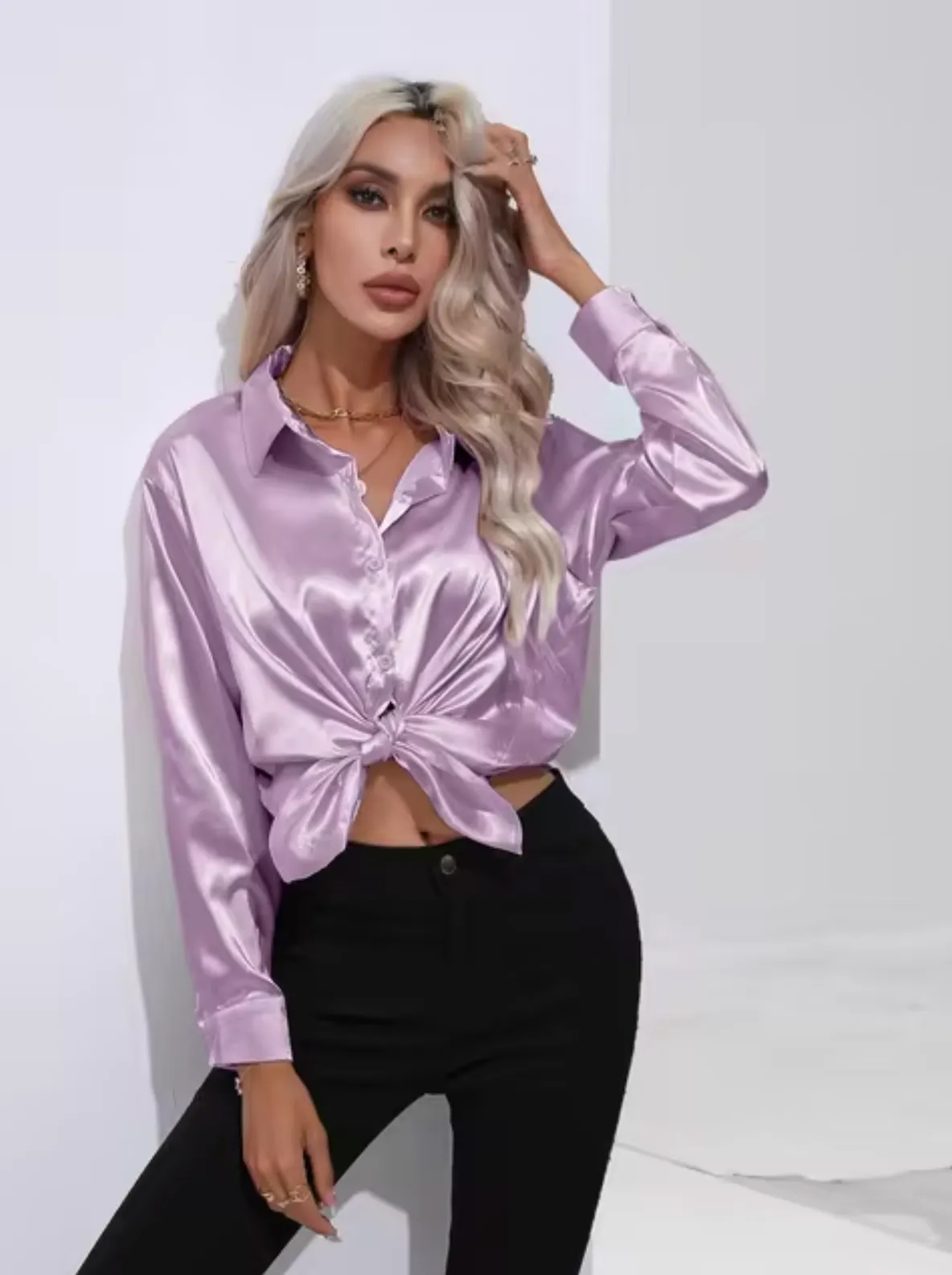 Eline | Luxury Blouse with Long Sleeves