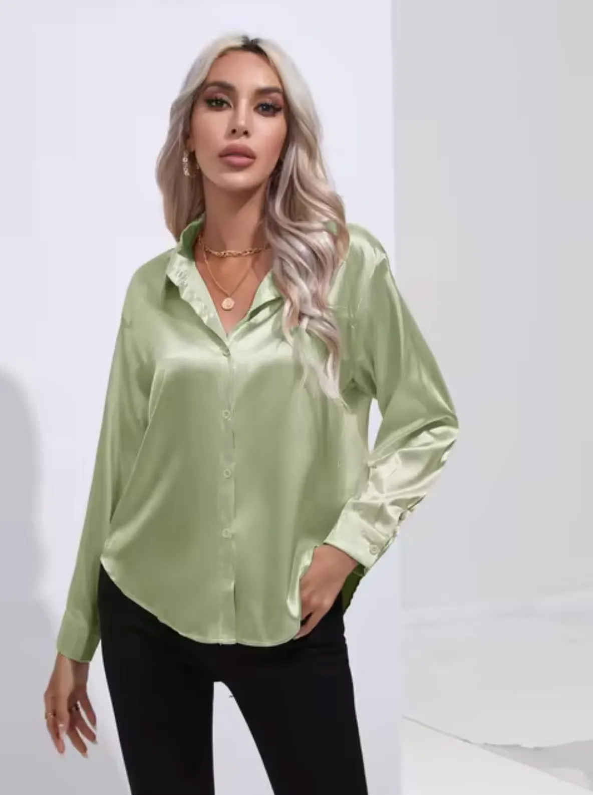 Eline | Luxury Blouse with Long Sleeves