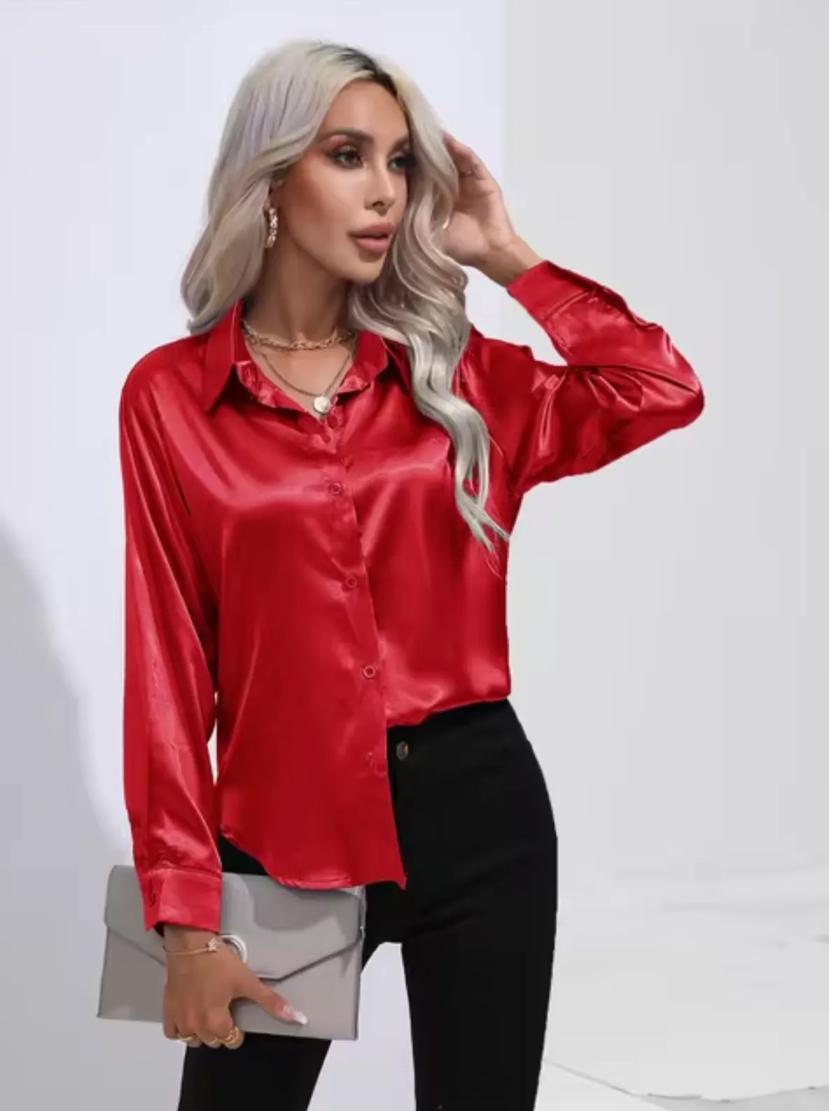 Eline | Luxury Blouse with Long Sleeves
