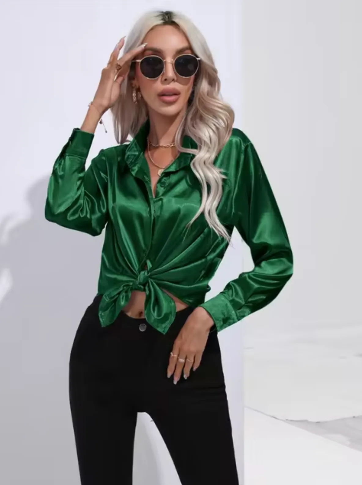 Eline | Luxury Blouse with Long Sleeves