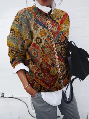 Elodie Lavin: Elegant Vintage-Style Sweater