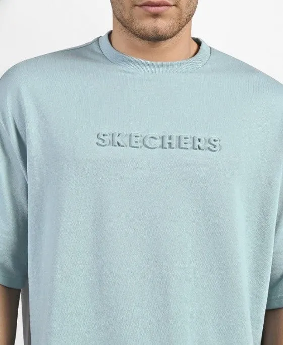 EMBOSSED LOGO T-SHIRT (TS0144ID-LGBL)