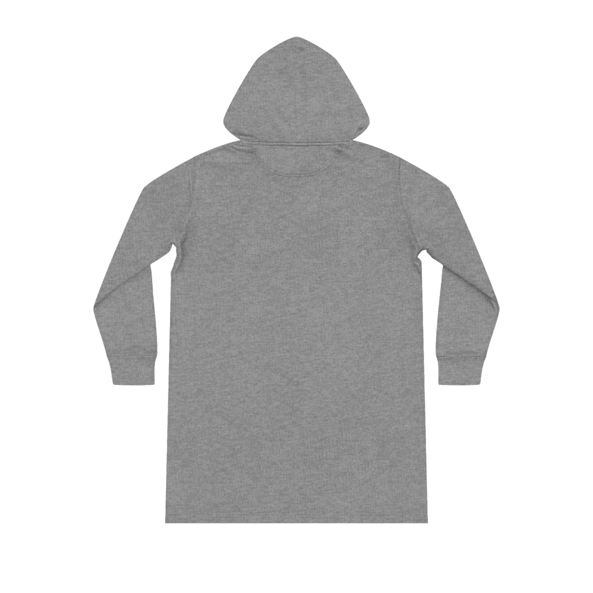 Embracing My Haunted Health Vibes, Women's Streeter Organic Hoodie Dress (Dark), Printed