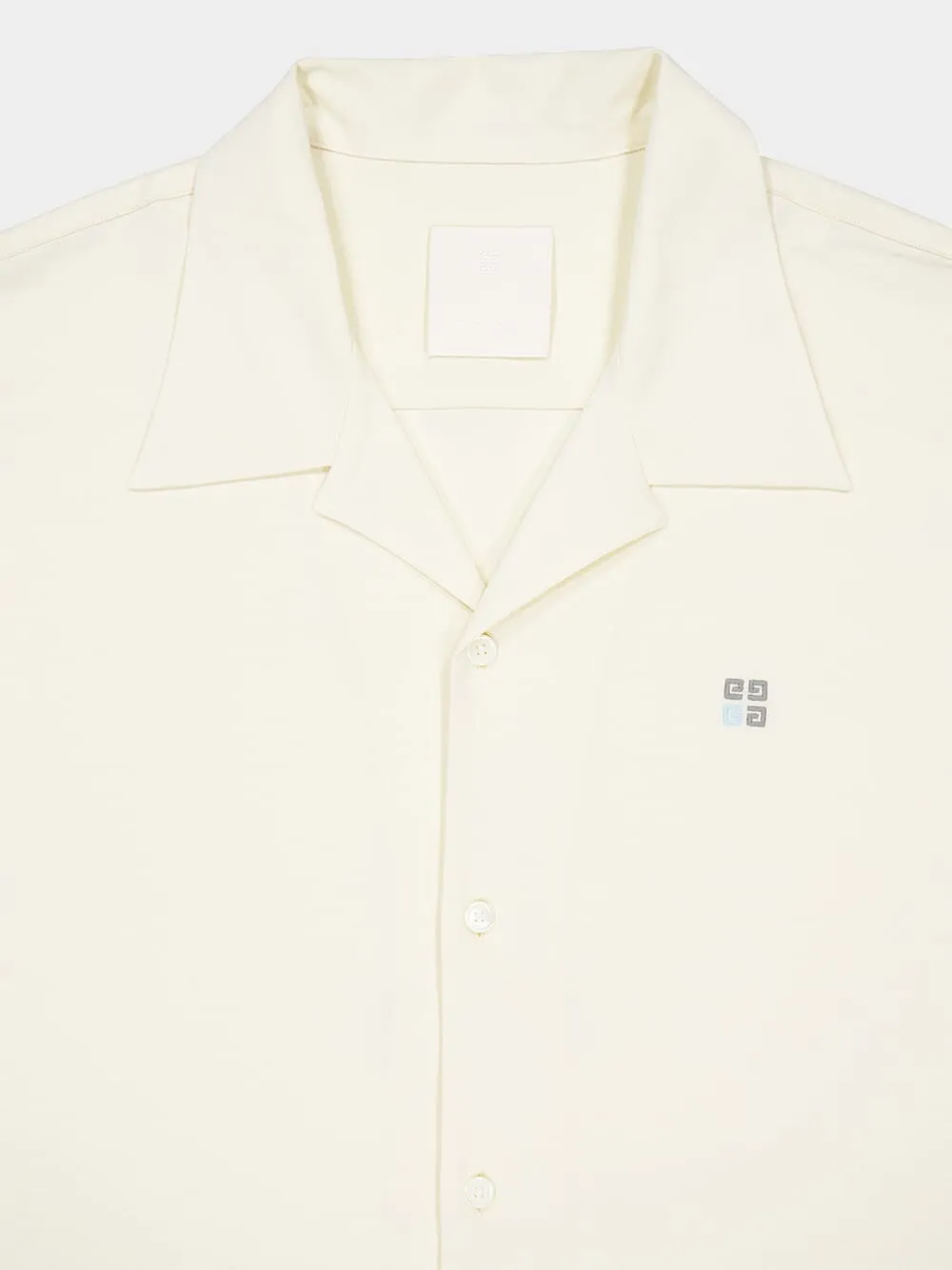 Embroidered-Logo Cotton Shirt