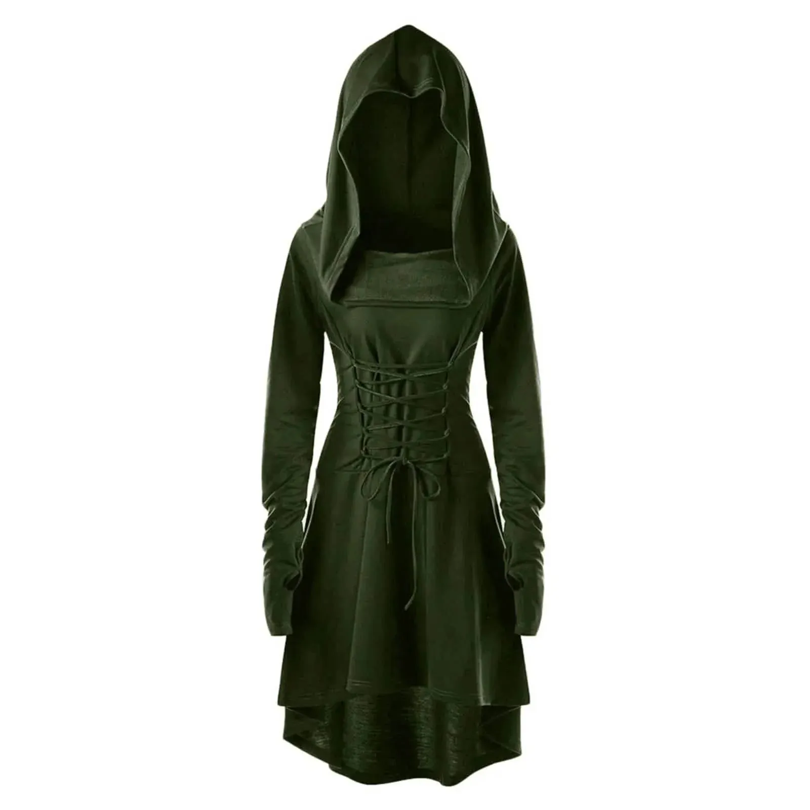 Emerald Green Long Sleeve Maxi Dresses
