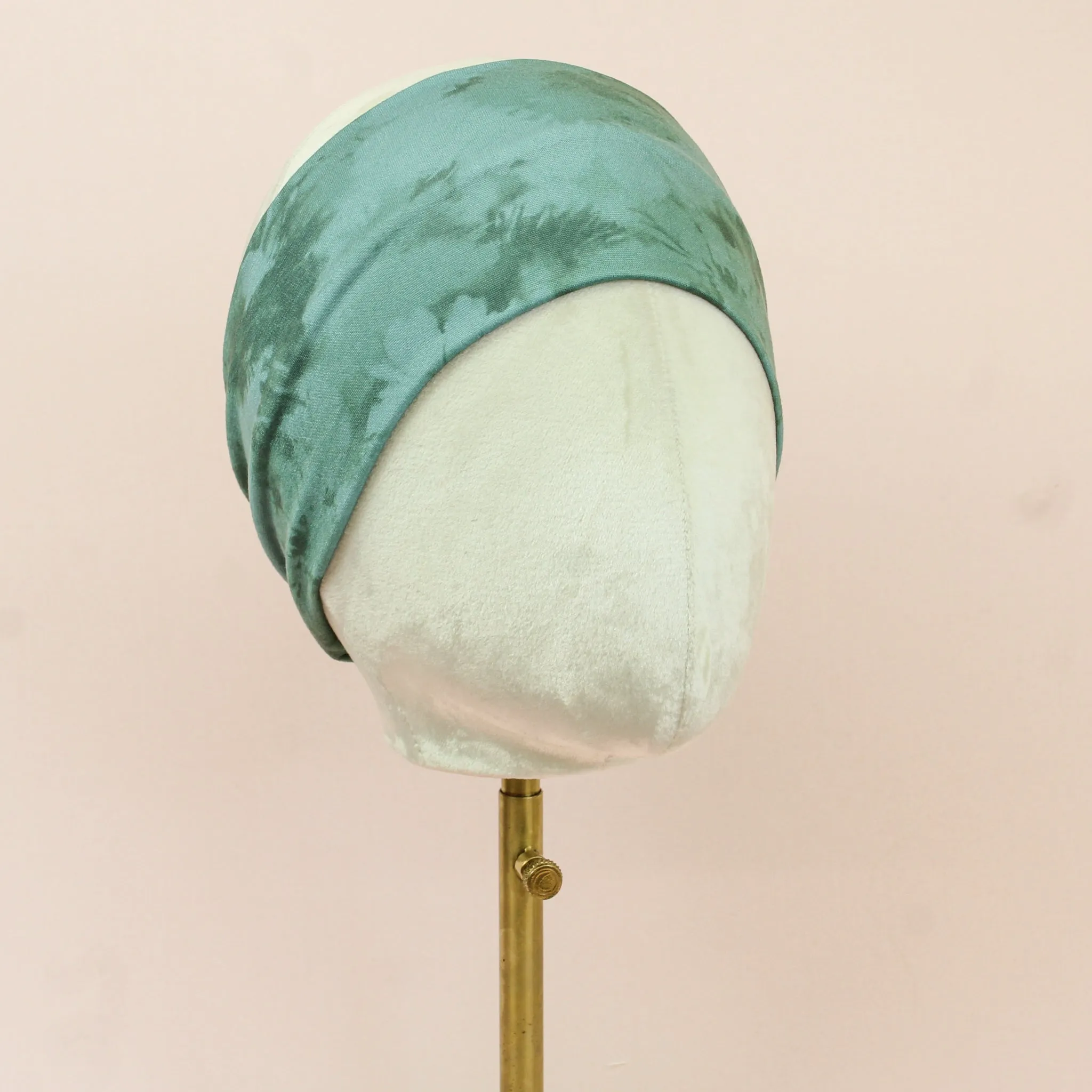 Emerald Tie Dye Stretch Headband