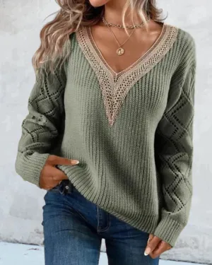 Emilie-elegant-jersey-with-v-neck
