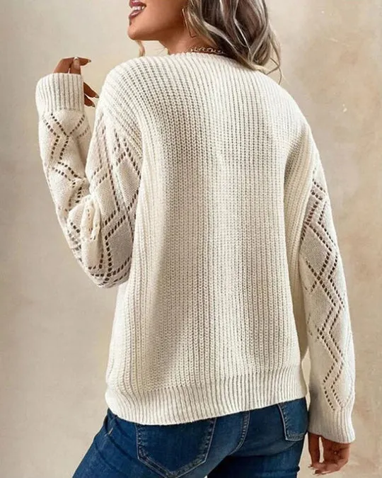 Emilie-elegant-jersey-with-v-neck